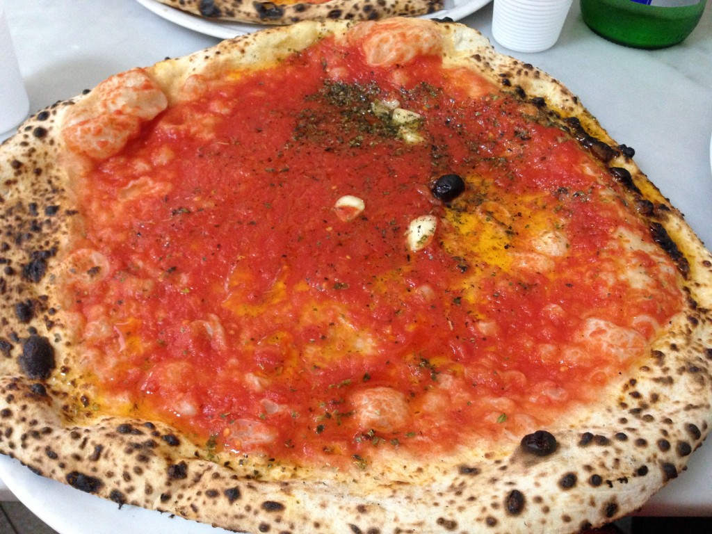 pizza at Da Micehele Naples