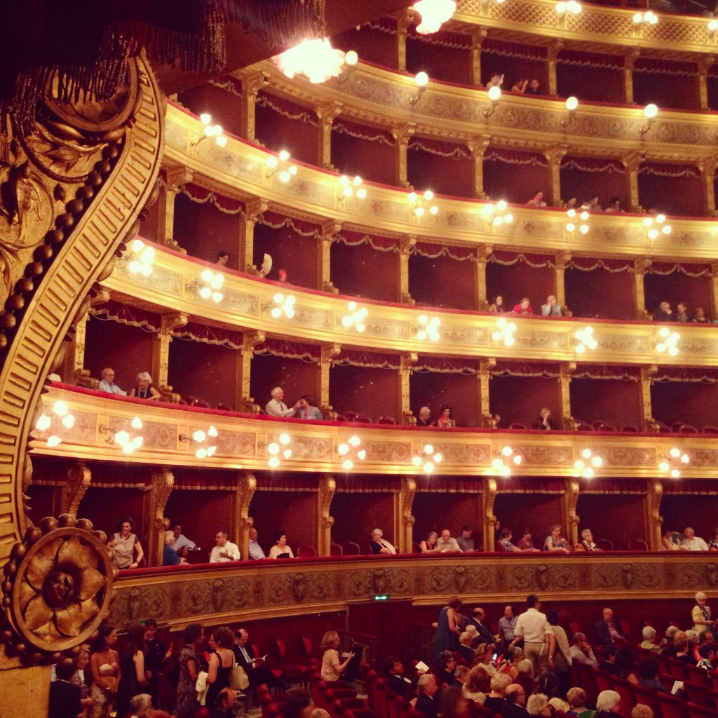 Inside Teatro Massimo Palermo Sicily