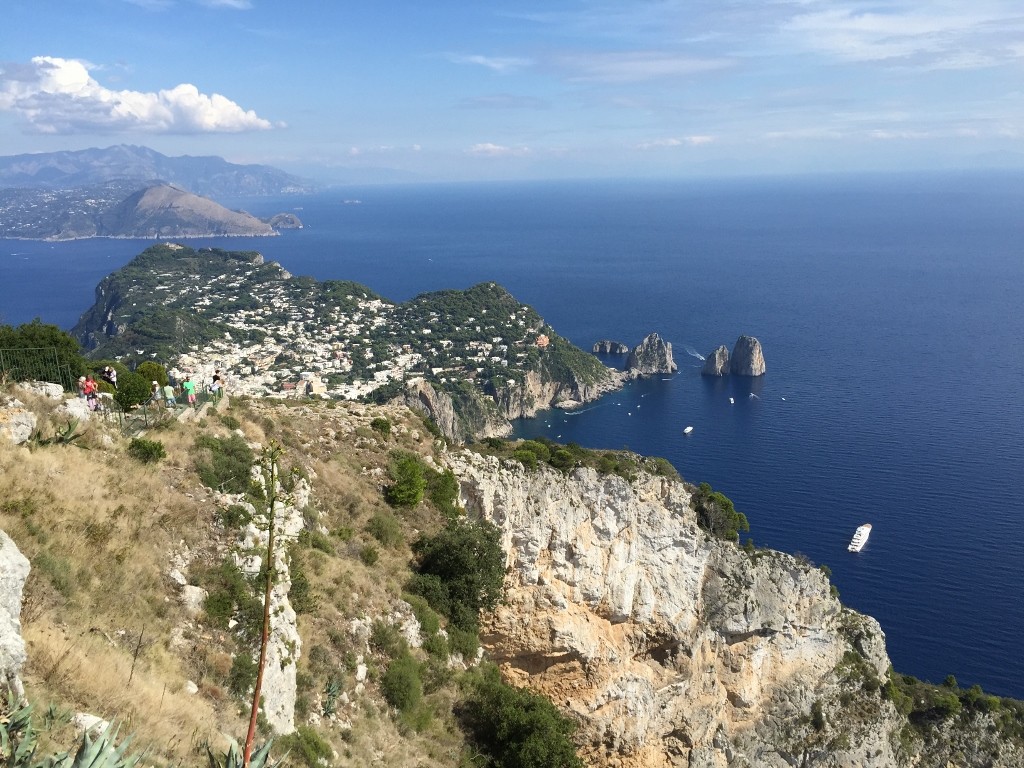 view from Capri