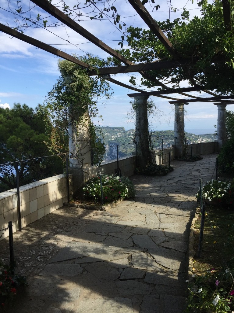 view from villa san michele anacapri capri