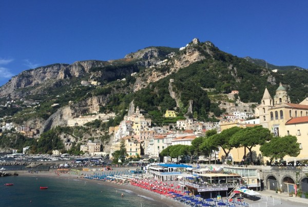 Amalfi beach
