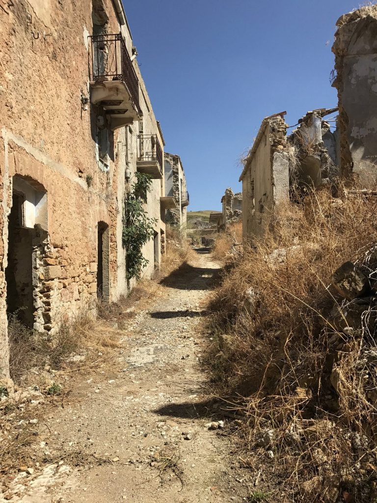 Poggioreale vecchia, Sicily