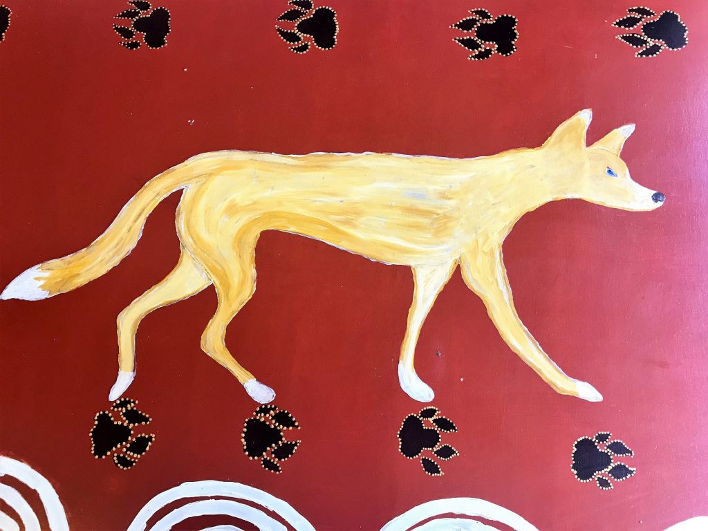 dingo painting